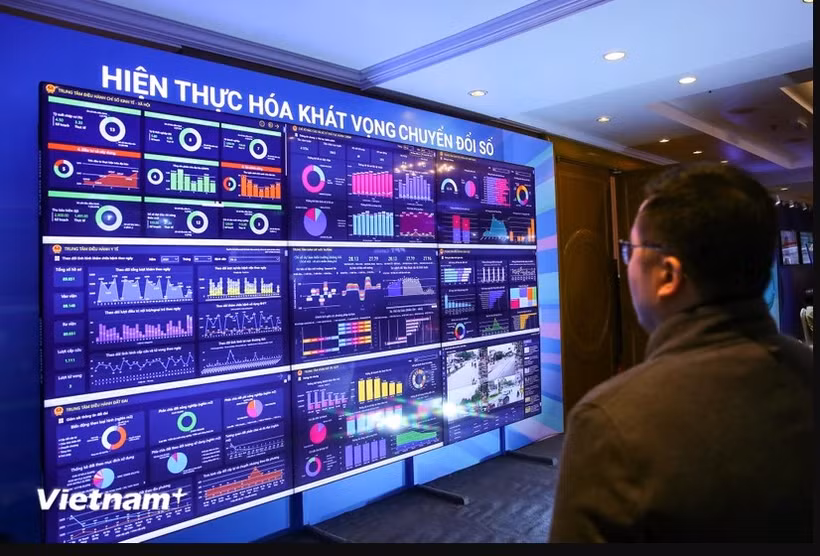 Gov’t approves digital infrastructure strategy to 2025 (Photo : VietnamPlus))