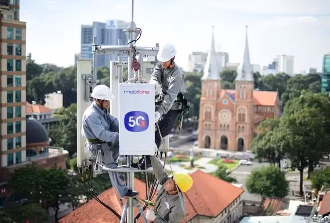 MobiFone wins 5G spectrum auction (Photo: en.sggp.org.vn) 
