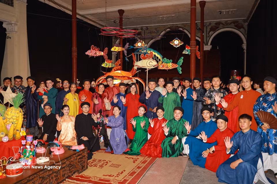 The space involves the participation of many young people. (Photo: VNA)