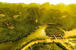 Trang An complex boasts charming fall ambience