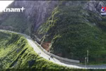Unique coastal route on Con Dao Island