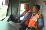 Test run conducted on elevated section of HCM City metro line