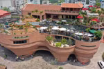 Gigantic potter’s wheels at Bat Trang Pottery Museum