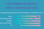 Vietnamese economy in first 5 months of 2022