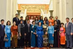 Mass mobilisation official receives ASEAN women delegation 
