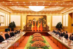 Vietnamese President meets Chinese party and state leader