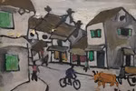Bui Xuan Phai’s paintings to be auctioned in Singapore
