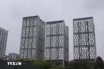 Nam Tu Liem, Bac Tu Liem, Tay Ho, and Ha Dong districts of Hanoi are home to many apartment buildings. (Photo: VNA)