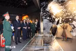 Bulgarian President Rumen Radev and Vice State President Vo Thi Anh Xuan visit Vietnam Military History Museum (Photo: VNA)