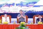 Prime Minister Pham Minh Chinh, who is also Chairman of the Coordinating Council for the Southeast Region, chairs the fifth meeting of the council on December 2 (Photo: VNA)