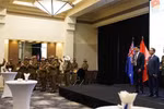 An overview of a ceremony in Canberra to mark the 80th anniversary of the Vietnam People’s Army (December 22, 1944 - 2024) (Photo: VNA)