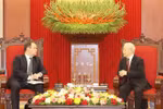 Party General Secretary receives Belarusian Prime Minister