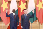 Top legislators of Vietnam, Côte d’Ivoire hold talks 