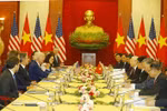 Party leader holds talks with US President 