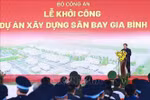 PM Pham Minh Chinh addresses the groundbreaking ceremony for Gia Binh Airport in Bac Ninh province on December 10. (Photo: VNA)