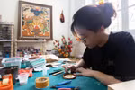 A new technique in contemporary art