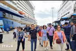 Foreign arrivals outnumber domestic to Ha Long Bay. (Photo: VNA)