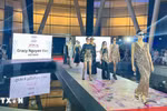 A collection by Vietnamese designer Gracy Nguyen Van. (Photo: VNA)
