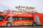 Hanoi's double-storey bus service thrills tourists