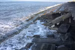 Embankment expected to protect ancient town from climate change