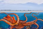 Mural paintings convey message of safeguarding sea