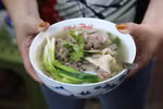 Phở bò restaurants with unique names in Hanoi
