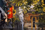 Contemplating nostalgic street corners of Hanoi 