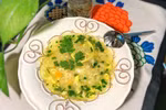 Quinoa crab soup- healthy comfort food