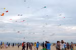 Flying kites - Happiness on a string