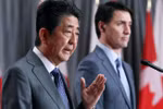 Japanese, Canadian PMs underline benefits of CPTPP