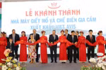 Poultry processing plant inaugurated in Thanh Hoa 