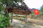 Unique gates in Sin Suoi Ho - village of Mong ethnic people