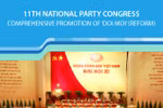 11th Party Congress: Comprehensive promotion of 'doi moi' (reform) 