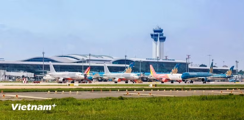 A view of Tan Son Nhat International Airport in Ho Chi Minh City. (Photo: VNA)