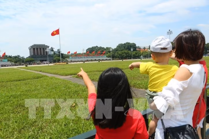 Ba Dinh Square in Hanoi (Photo: VNA)