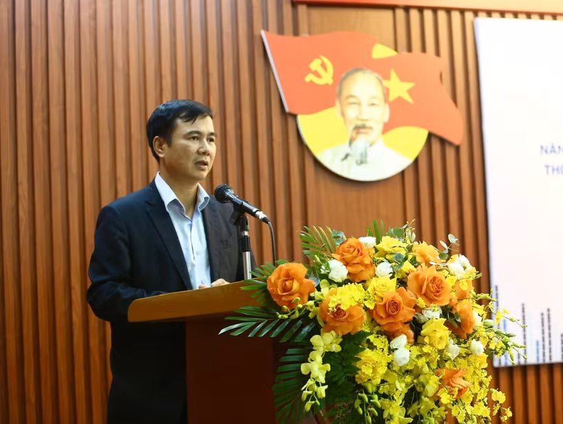 Deputy Minister of Science and Technology Bui The Duy speaks at the seminar (Photo: VNA)
