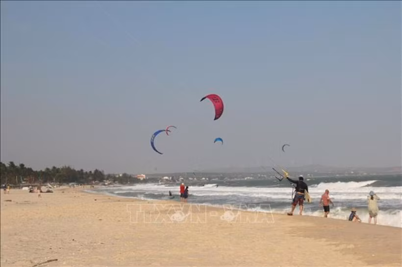 Mui Ne beach in Binh Thuan province. (Photo: VNA)