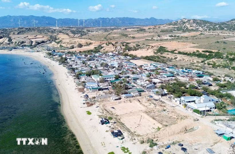 A view of Ninh Thuan nuclear power project (Photo: VNA)