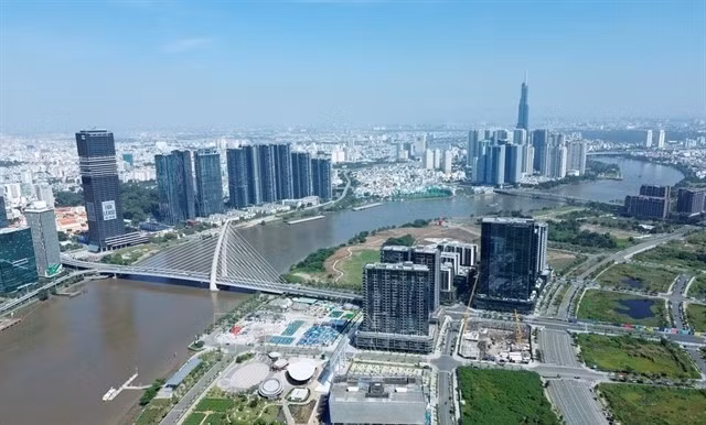 The future mega-city of HCM City is set to become Vietnams leading hub for business, culture, and tourism, and is poised to play a pivotal role in regional development. (Photo: VNA)