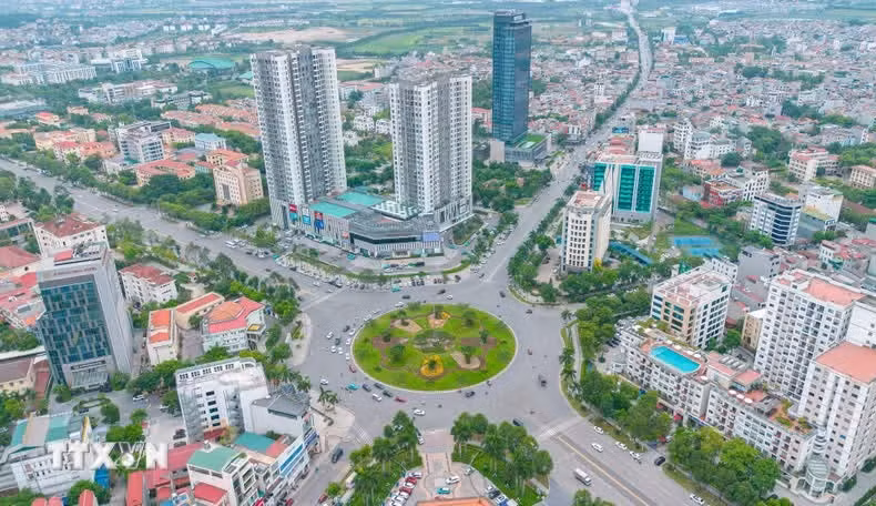 A view of Kinh Bac Ward in Bac Ninh Province. (Photo: VNA) 