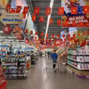 The proportion of Vietnamese goods remains high at supermarkets. (Photo: VNA)