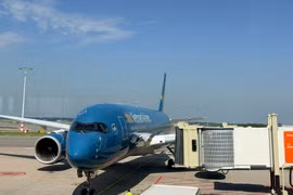A Vietnam Airlines aircraft. Photo: VNA