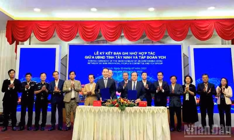 Tay Ninh partners with YCH Group to boost smart logistics (Photo: VNA)