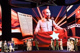 A performance at the programme "Independence Star” 2026. (Photo: VNA)