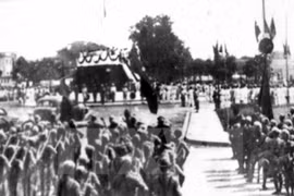 At the Ba Dinh Square on September 2, 1945. (Photo: VNA)