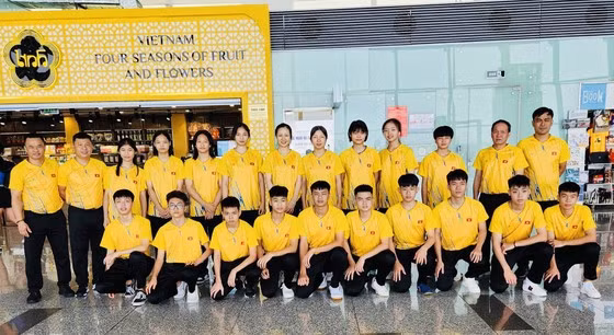 Vietnamese player wins gold at 2023 SEA Youth Table Tennis Championship ảnh 1