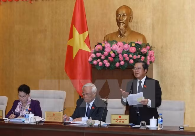 NA Standing Committee begins 8th meeting ảnh 1 NA Standing Committee begins 8th meeting ảnh 1