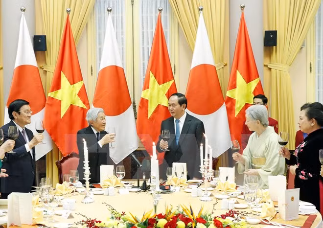 State banquet in honour of Japanese Emperor, Empress ảnh 1