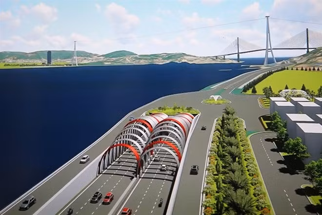 Quang Ninh plans country’s largest under-sea tunnel ảnh 1