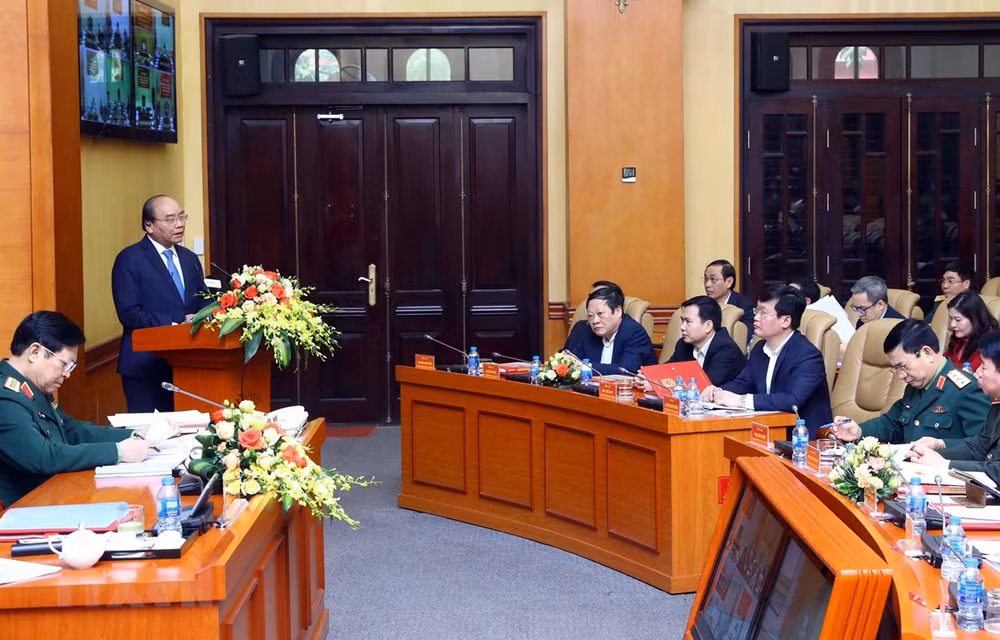 Conference reviews 10-year building of defence zones ảnh 1